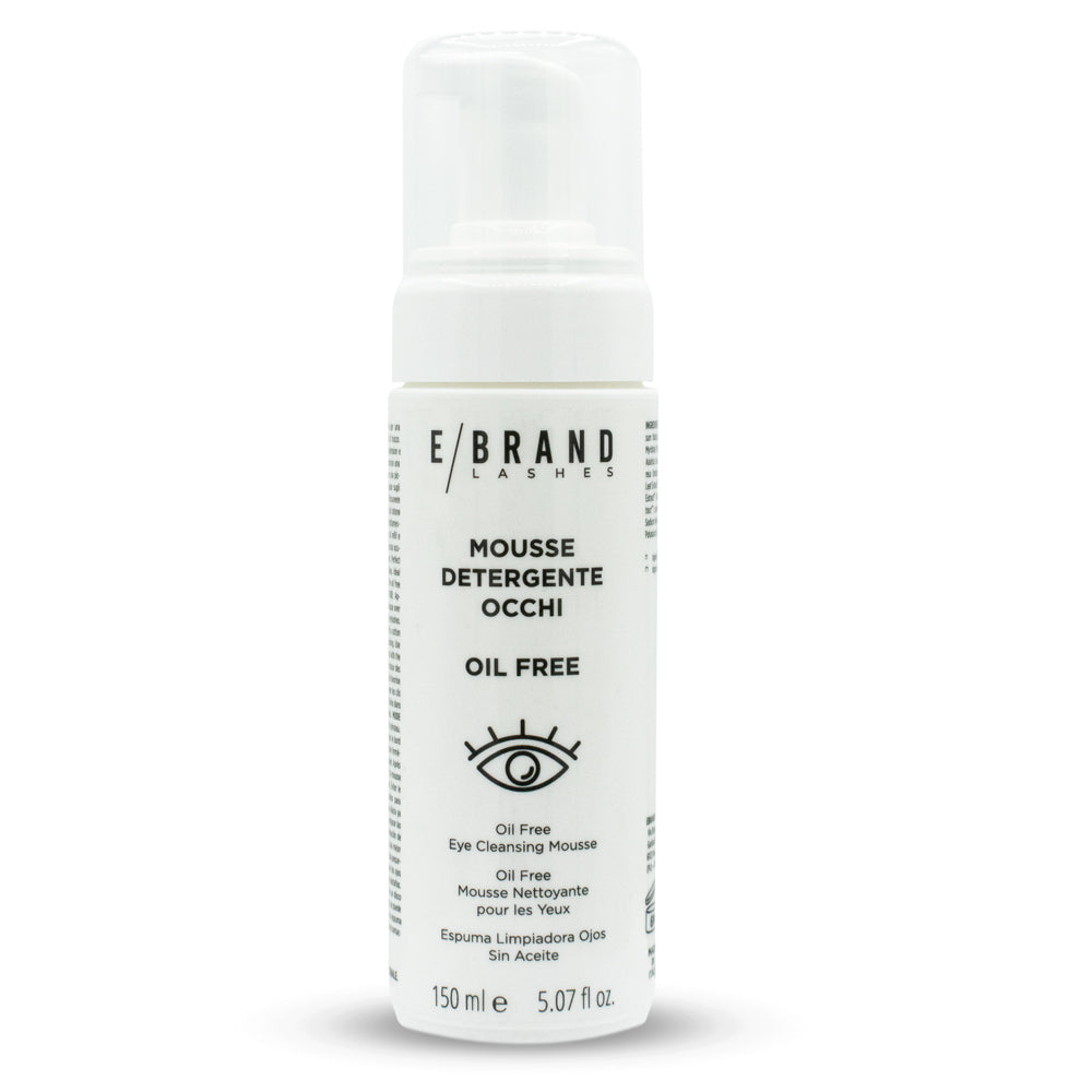 Mousse Detergente Occhi e Ciglia 150 ML., Ebrand Lashes